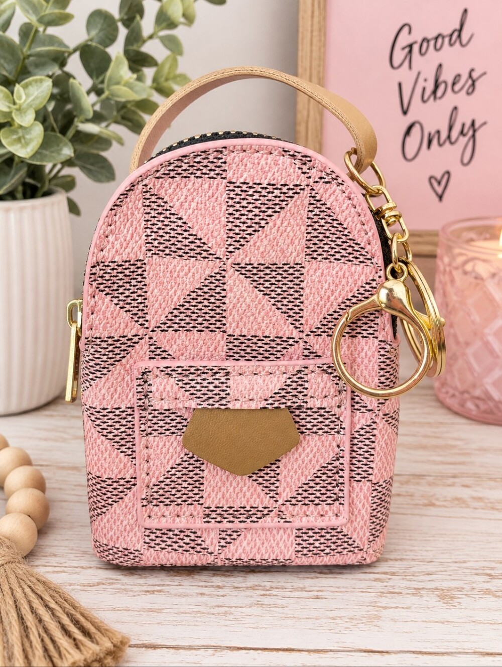 Mini Backpack Keychain Pouch – Cute & Compact! 4 Colors